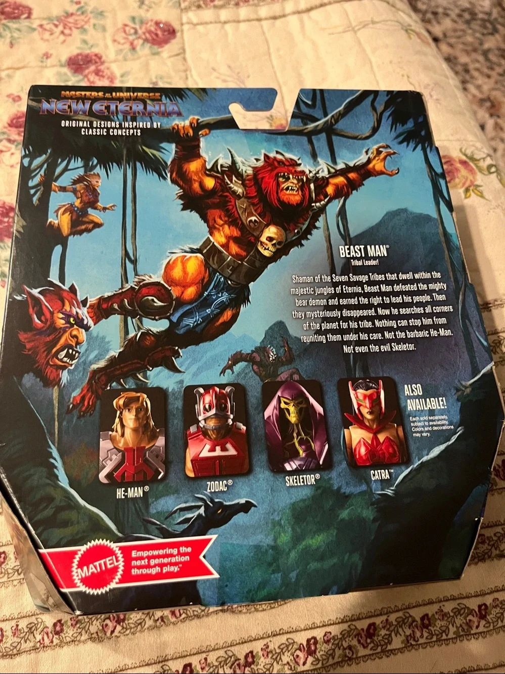 Mattel Masters of the Universe New Eternia Beast Man action figure nwt